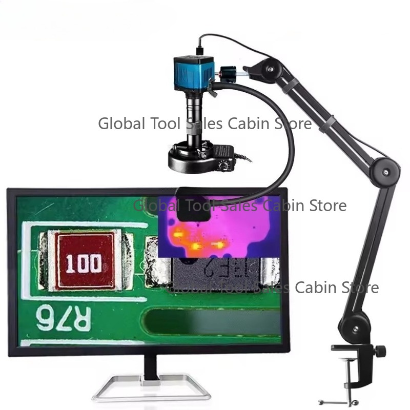 Electronics Repair Images - กล้องจุลทรรศน์ 4K พร้อมเลนส์ 300 เท่า กล้องถ่ายภาพความร้อน