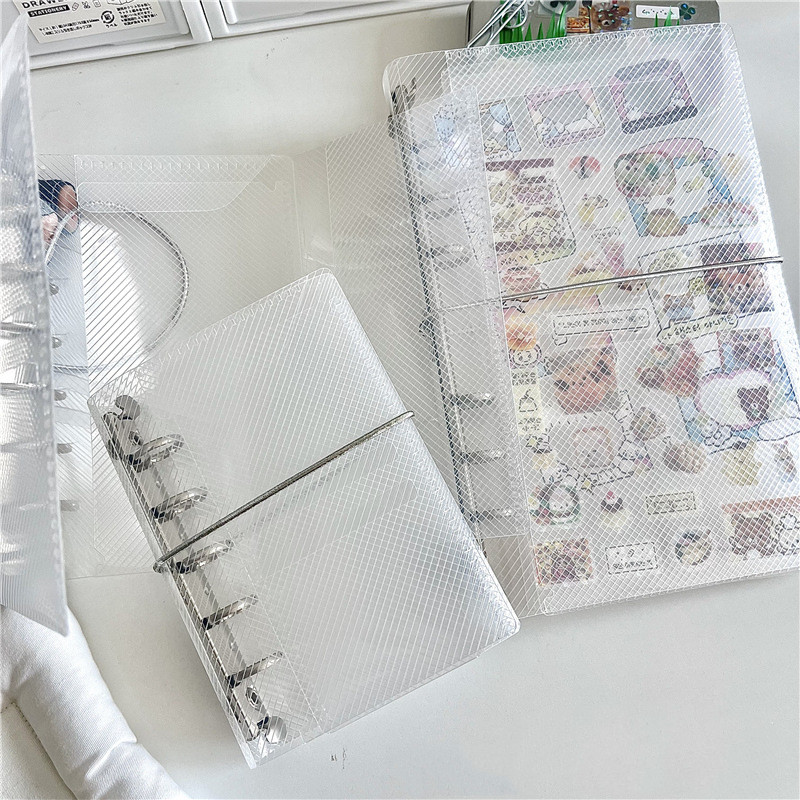 Electronics Repair Book - M5 PP สามพับ PP หลวมโน้ตบุ๊คโปร่งใสหลวม Leaf