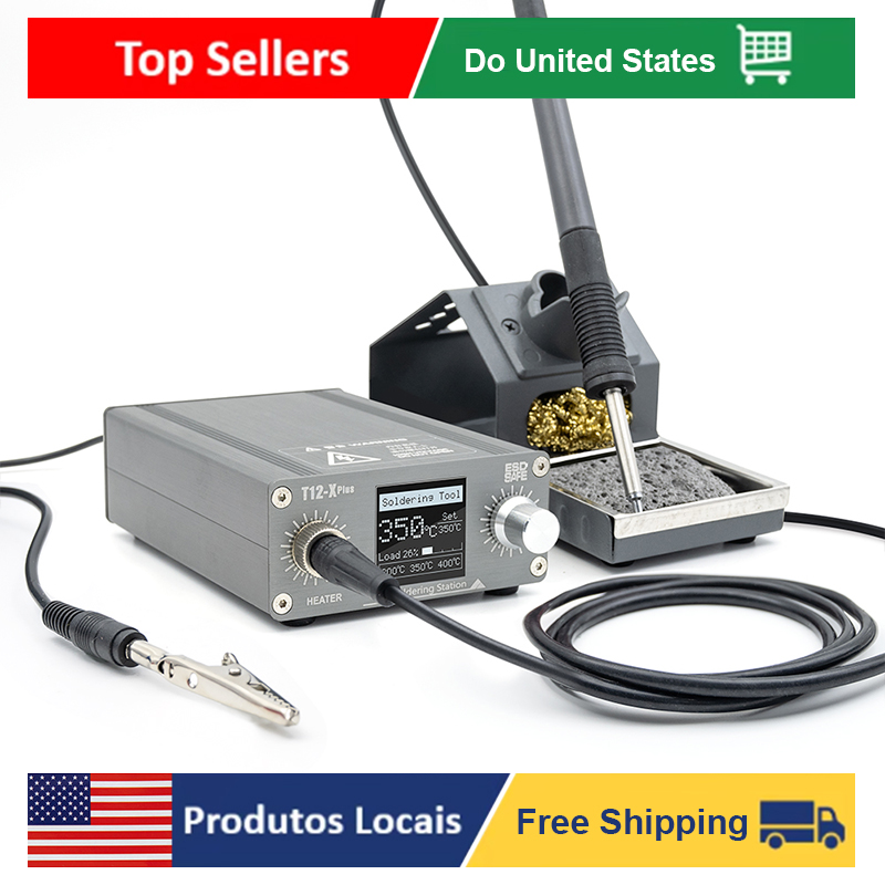 Electronics Repair Plus - สถานีบัดกรี JCD T12-X Plus พร้อมหัวแร้ง T12