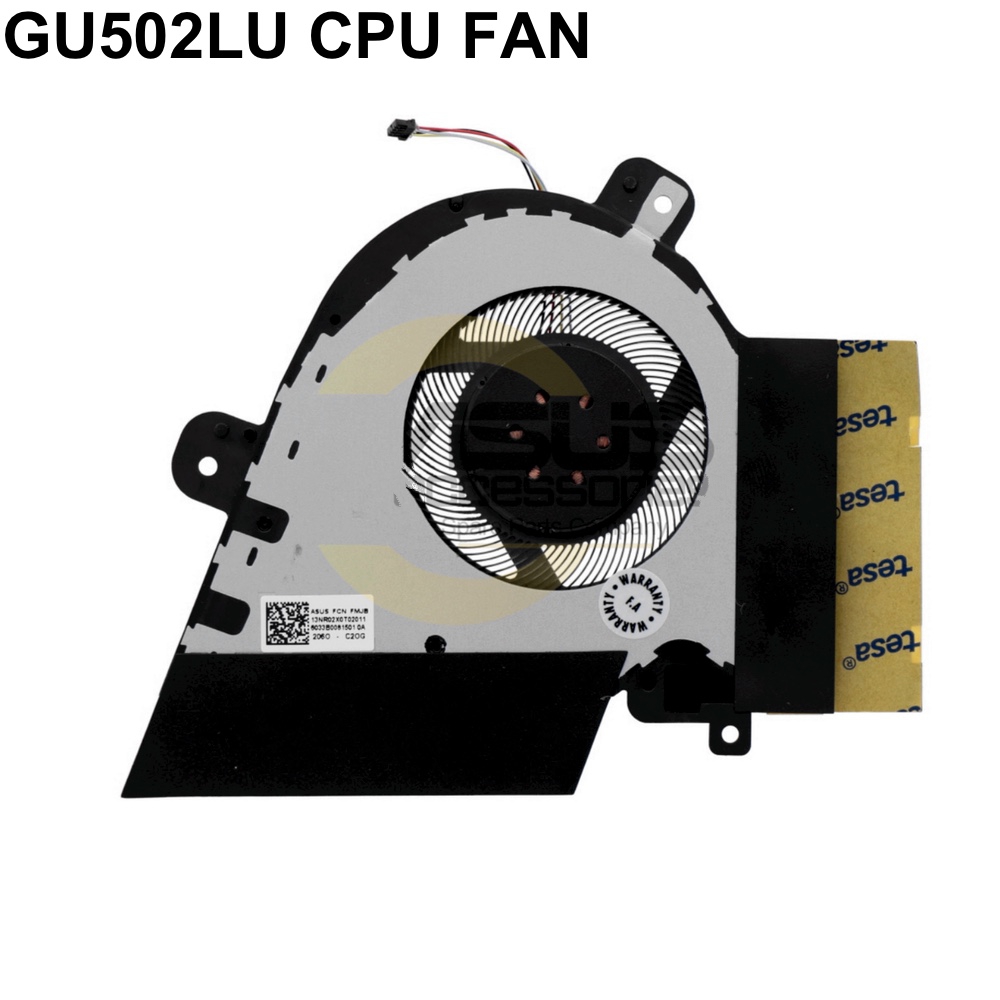 Electronics Repair Book - พัดลมระบายความร้อนคอมพิวเตอร์สําหรับ ASUS GU502 GU502LU GU502LV GU502LW