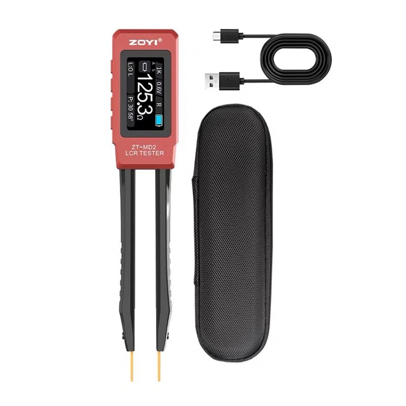 Smd Tweezer Set - ZOYI ZTMD2 แหนบอัจฉริยะ LCR เครื่องทดสอบบริดจ์ดิจิตอล วัดความจุ