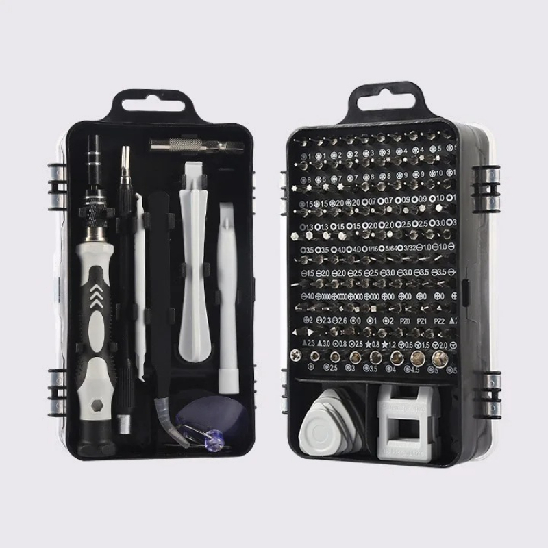 Electronics Repair Book - ชุดไขควงแม่เหล็กความแม่นยำสูง 2026 115 in 1 สำหรับซ่อมคอมพิวเตอร์