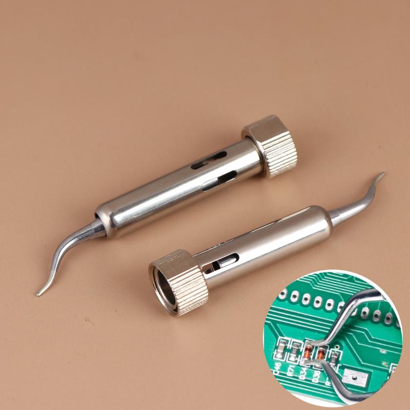 Smd Tweezer Set - △ 1 คู่ 938D แหนบร้อนแบบพกพา สถานีบัดกรีขนาดเล็ก