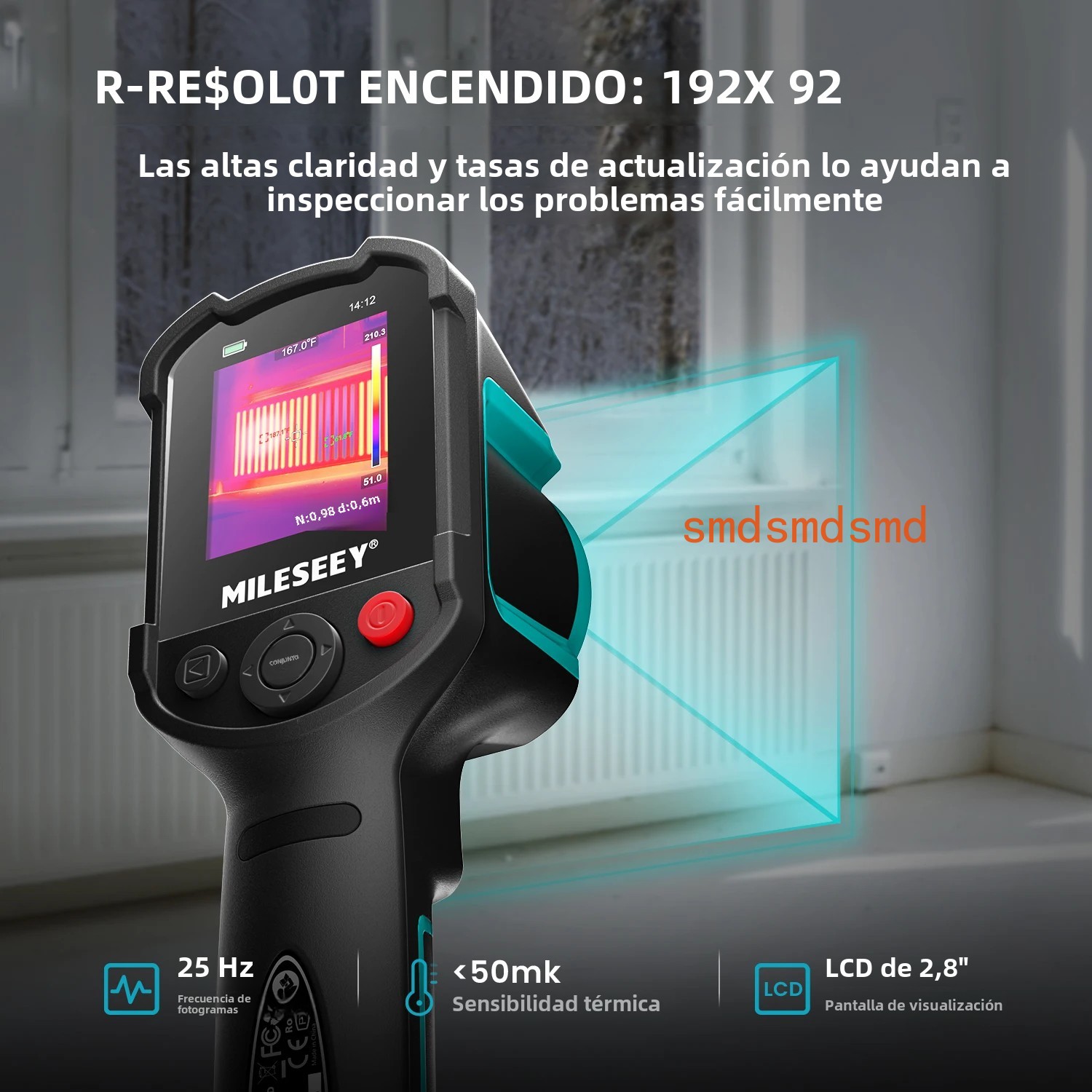 Electronics Repair Images - กล้องถ่ายภาพความร้อนอินฟราเรด TR10 สำหรับตรวจจับการรั่วไหล กล้องพกพาสำหรับซ่อมอุปกรณ์อิเล็กทรอนิกส์