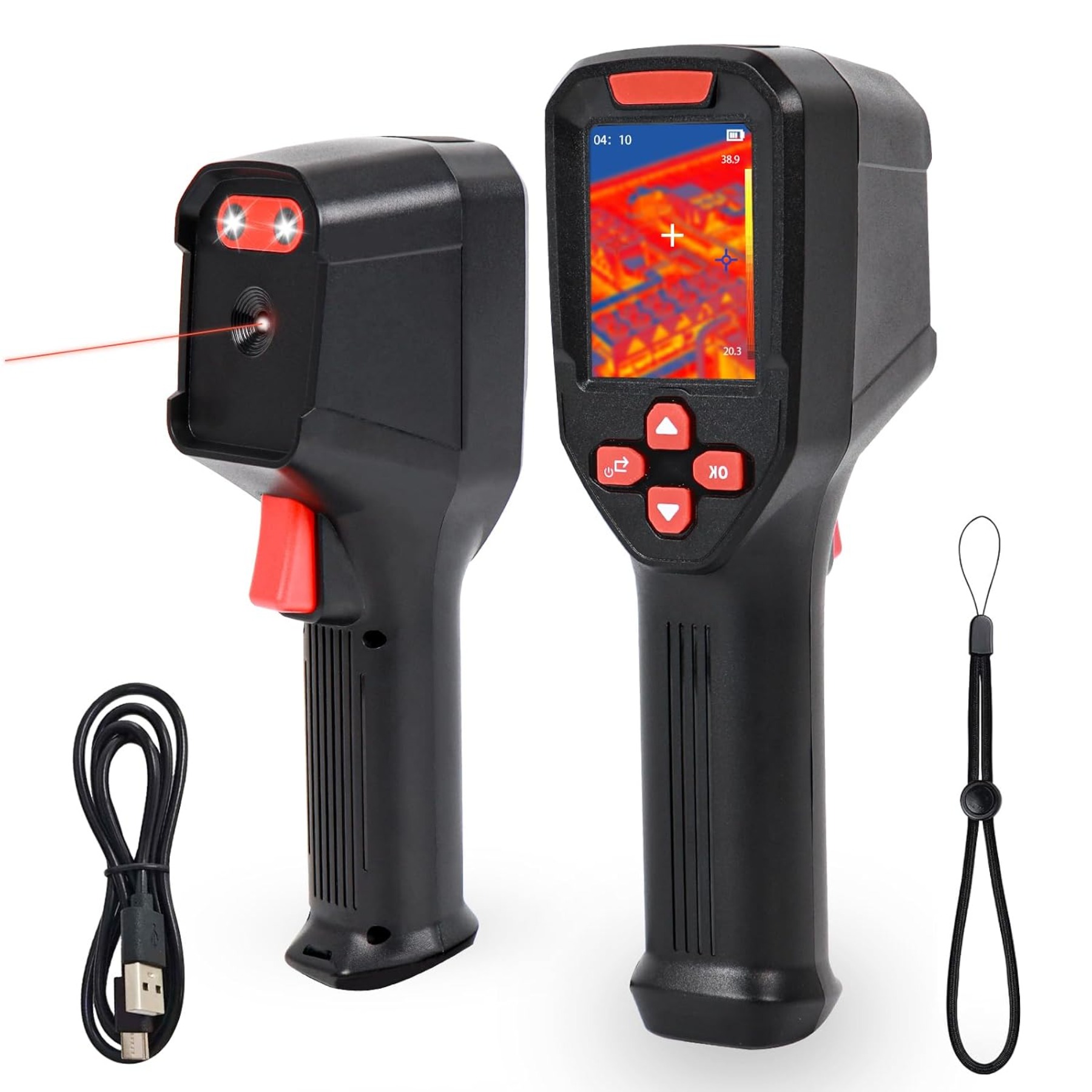 Electronics Repair Images - กล้องถ่ายภาพความร้อน Super IR 240x240 พร้อมกล้องถ่ายภาพแสง 1080P