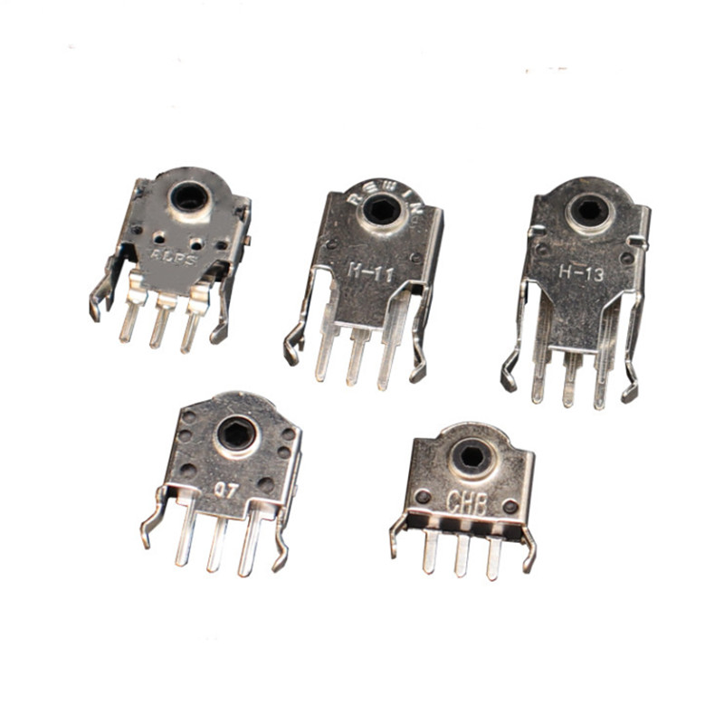 Electronics Repair Book - 10 ชิ้นเมาส์ตัวถอดรหัสล้อเอนโค้ดเดอร์ 5/7/9/11/13 มม.ชุดซ่อมสวิตช์เลื่อนอะไหล่สำหรับ PC GAMING