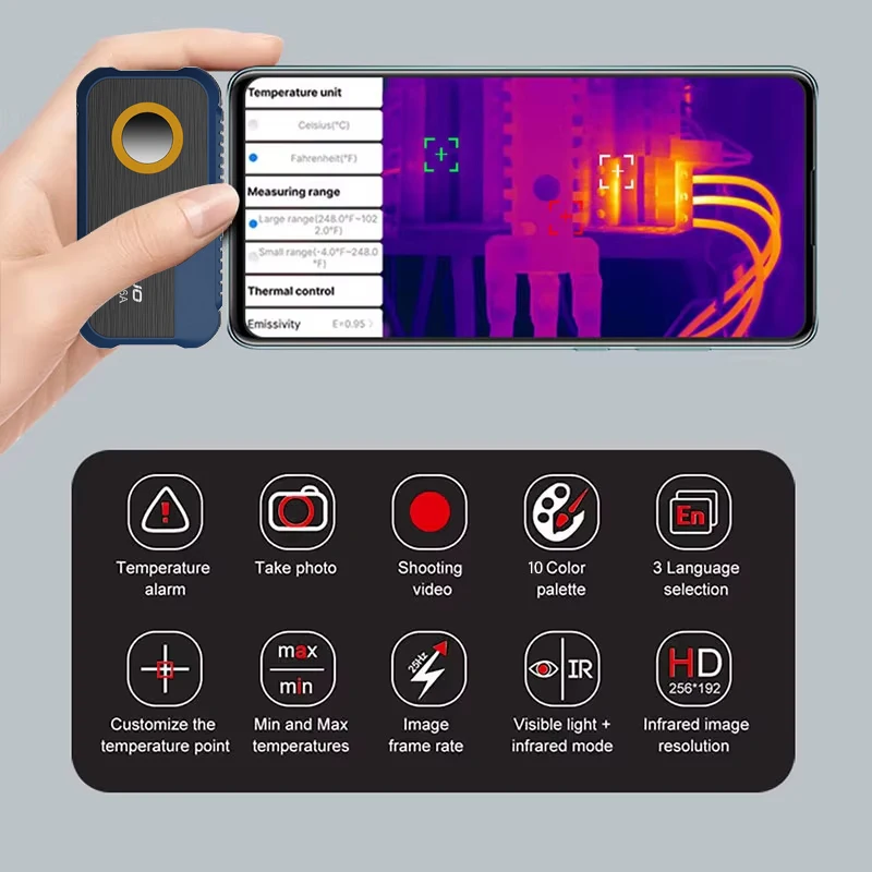 กล้องถ่ายภาพความร้อนรุ่นใหม่ G - Electronics Repair Images บทวิจารณ์และราคา