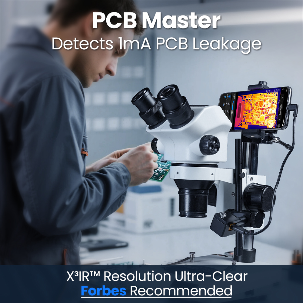 P3 กล้องความร้อนสําหรับอิเล็กท - Electronics Repair Images บทวิจารณ์และราคา