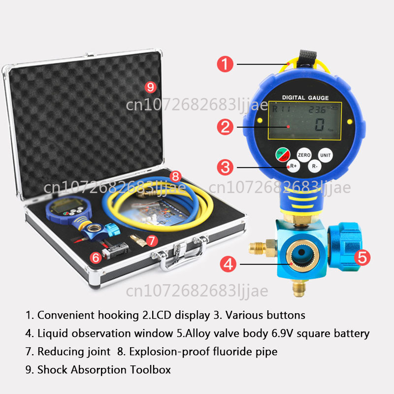 เครื่องวัดความดันน้ำยาแอร์ดิจิ - Electronics Repair Plus บทวิจารณ์และราคา