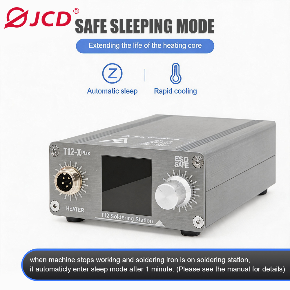 สถานีบัดกรี JCD T12-X Plus พร้ - Electronics Repair Plus บทวิจารณ์และราคา