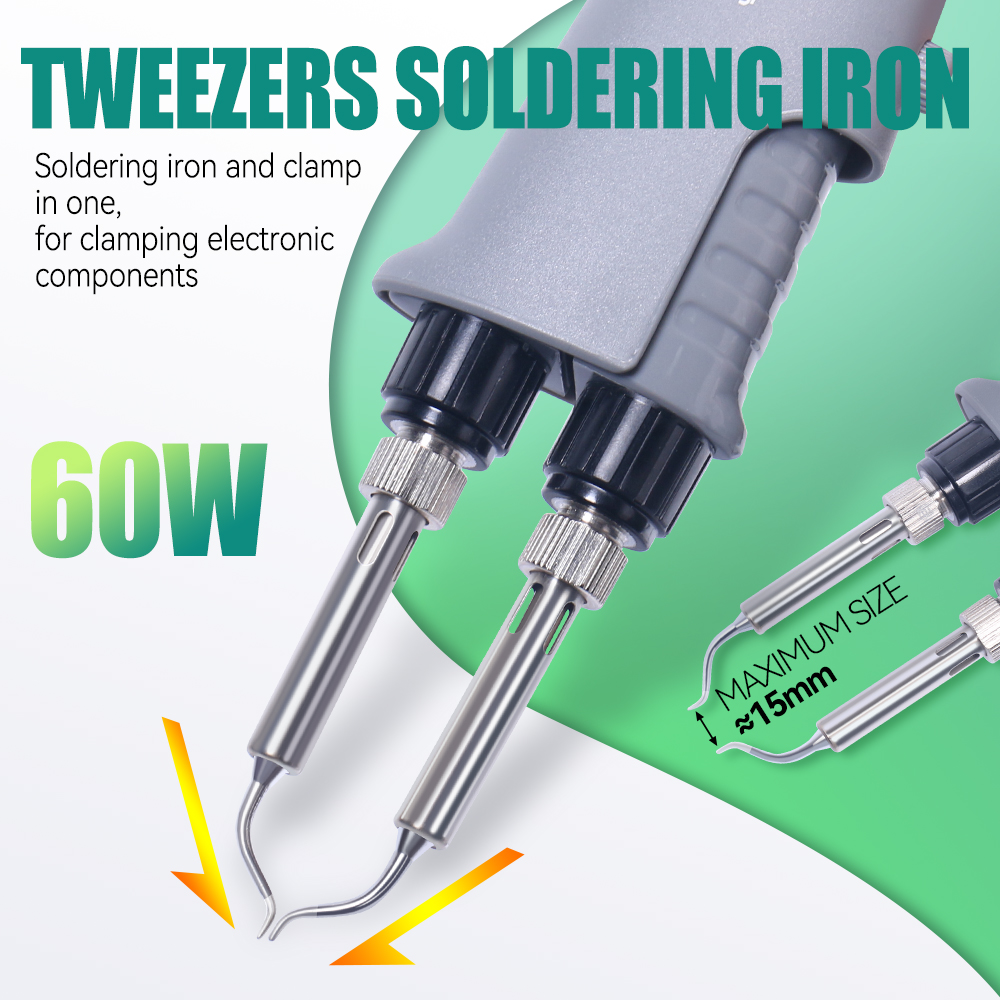 YIHUA 938D แบบพกพาแหนบสถานีบัด - Smd Tweezer Set บทวิจารณ์และราคา