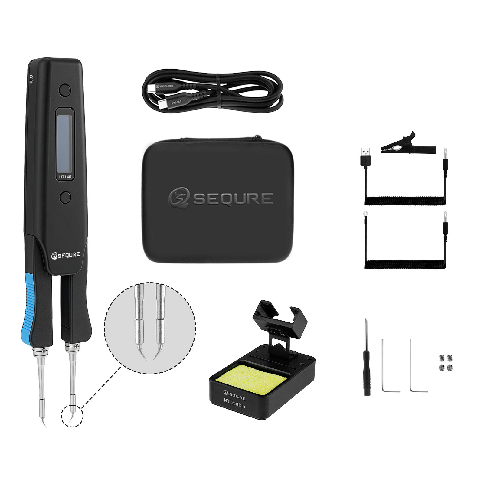 แหนบไฟฟ้าอุ่นร้อนแบบ 2-in-1 รุ - Smd Tweezer Set บทวิจารณ์และราคา