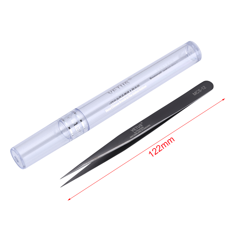 Original Vetus MCS-12 Precisio - Smd Tweezer Set บทวิจารณ์และราคา