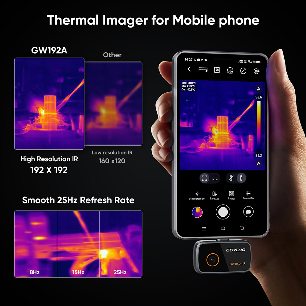 GW192A กล้องถ่ายภาพความร้อน 19 - Electronics Repair Images บทวิจารณ์และราคา
