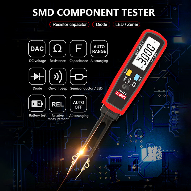 UNI-T UT116A UT116C แหนบดิจิตอ - Smd Tweezer Set บทวิจารณ์และราคา