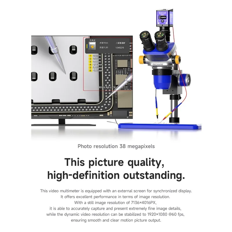 กล้องอุตสาหกรรมแบบวิดีโอมัลติม - Electronics Repair Images บทวิจารณ์และราคา